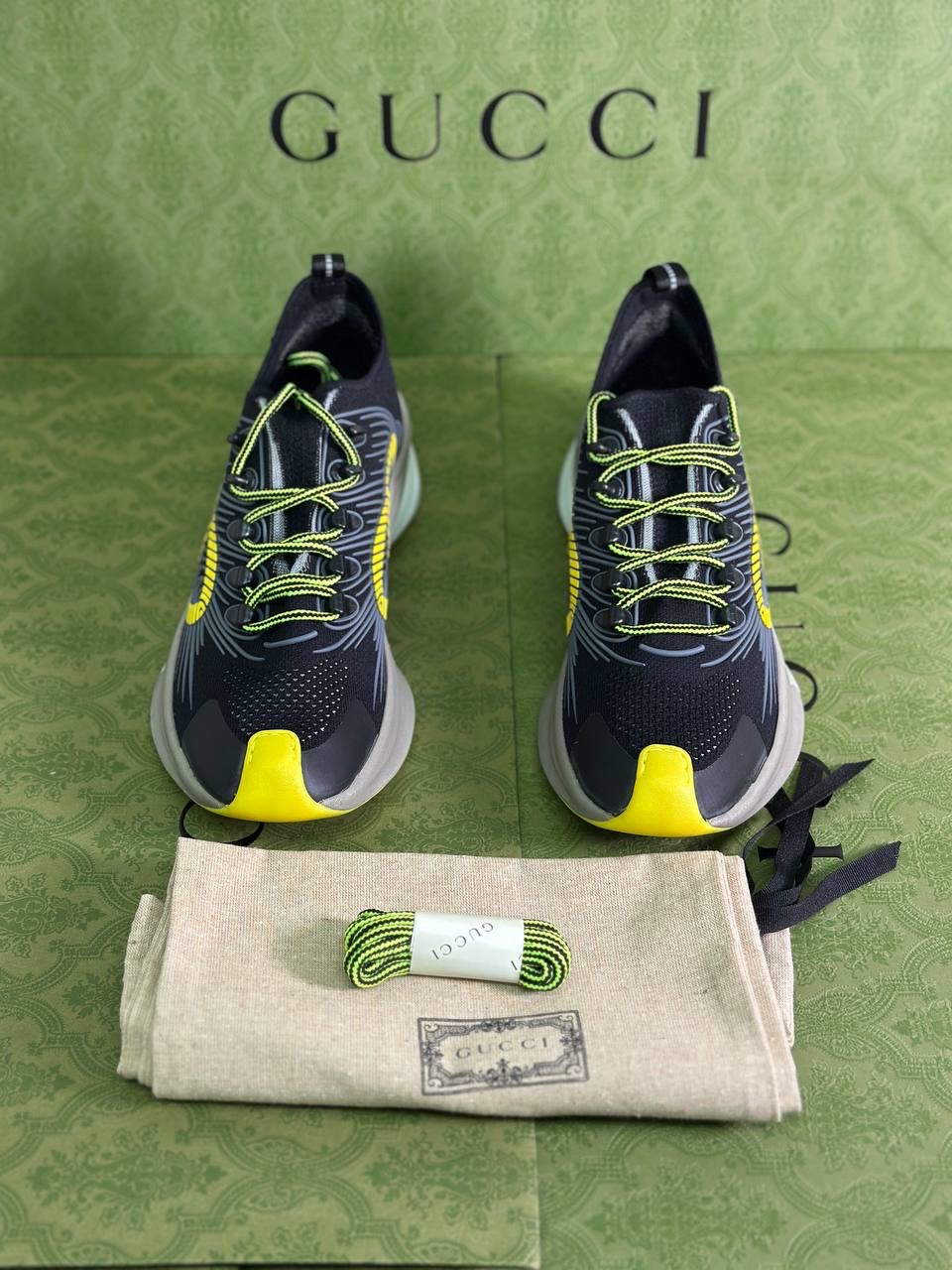 GUCCI Sneakers side view - Men luxury Shoes