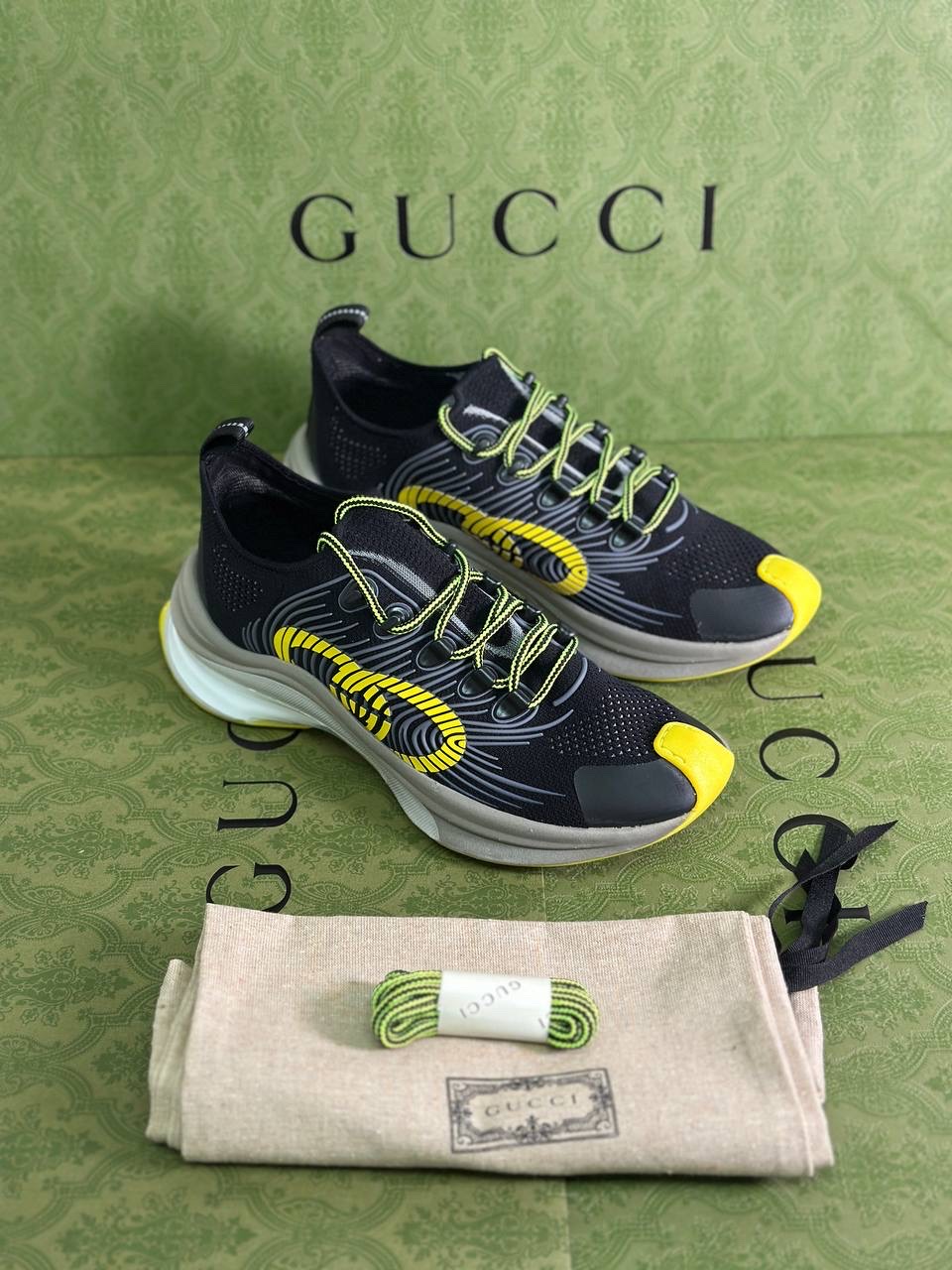 GUCCI Sneakers side view - Men luxury Shoes