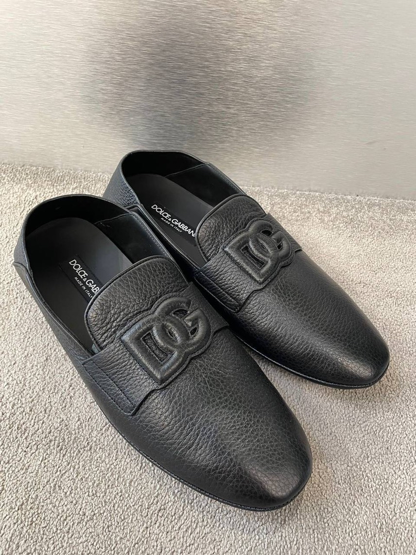 DOLCE & GABBANA Moccasins front view - Men's luxury Shoes