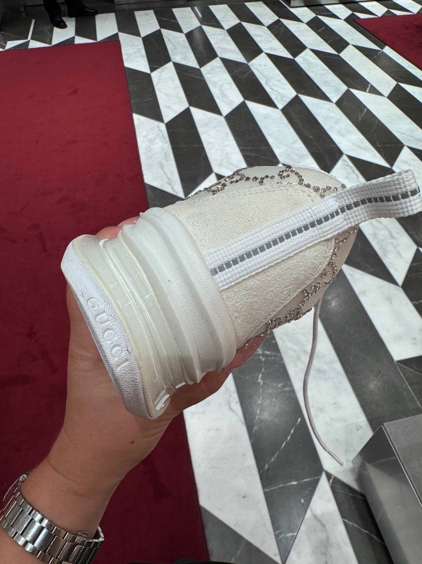 GUCCI Sneakers side view - Women's luxury Shoes