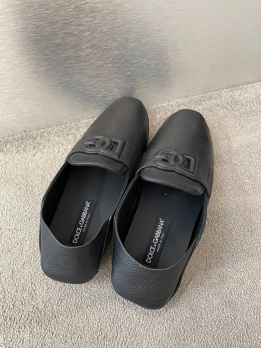 DOLCE & GABBANA Moccasins side view - Men's luxury Shoes