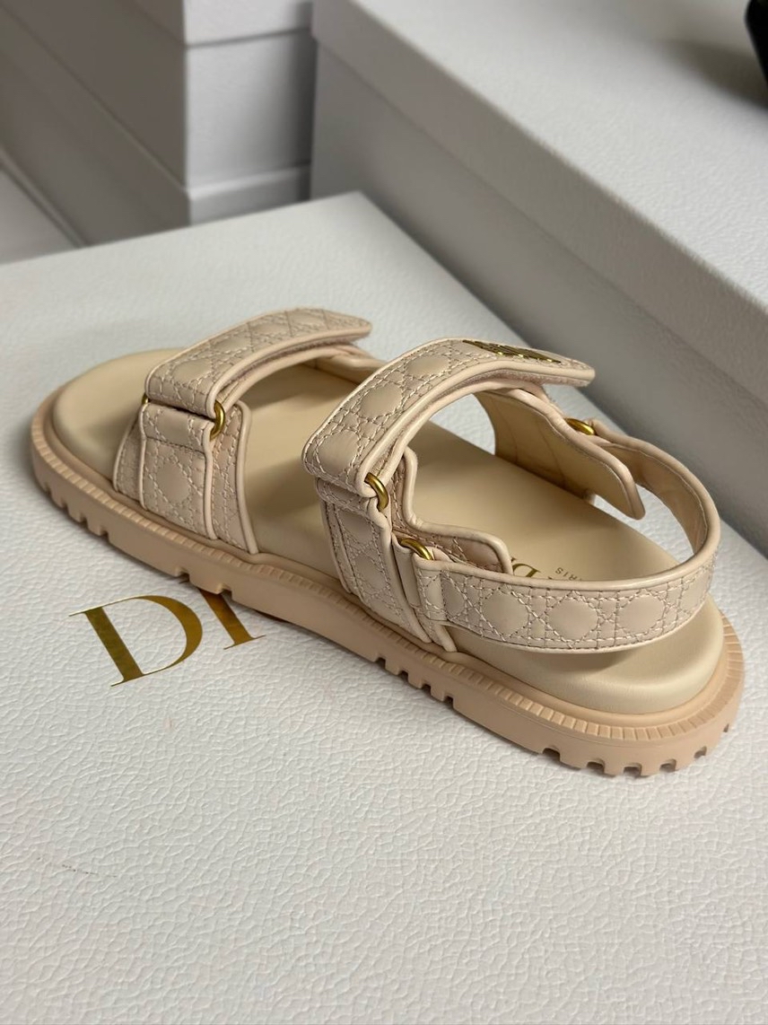 DIOR Sandals side view - Women's luxury Shoes