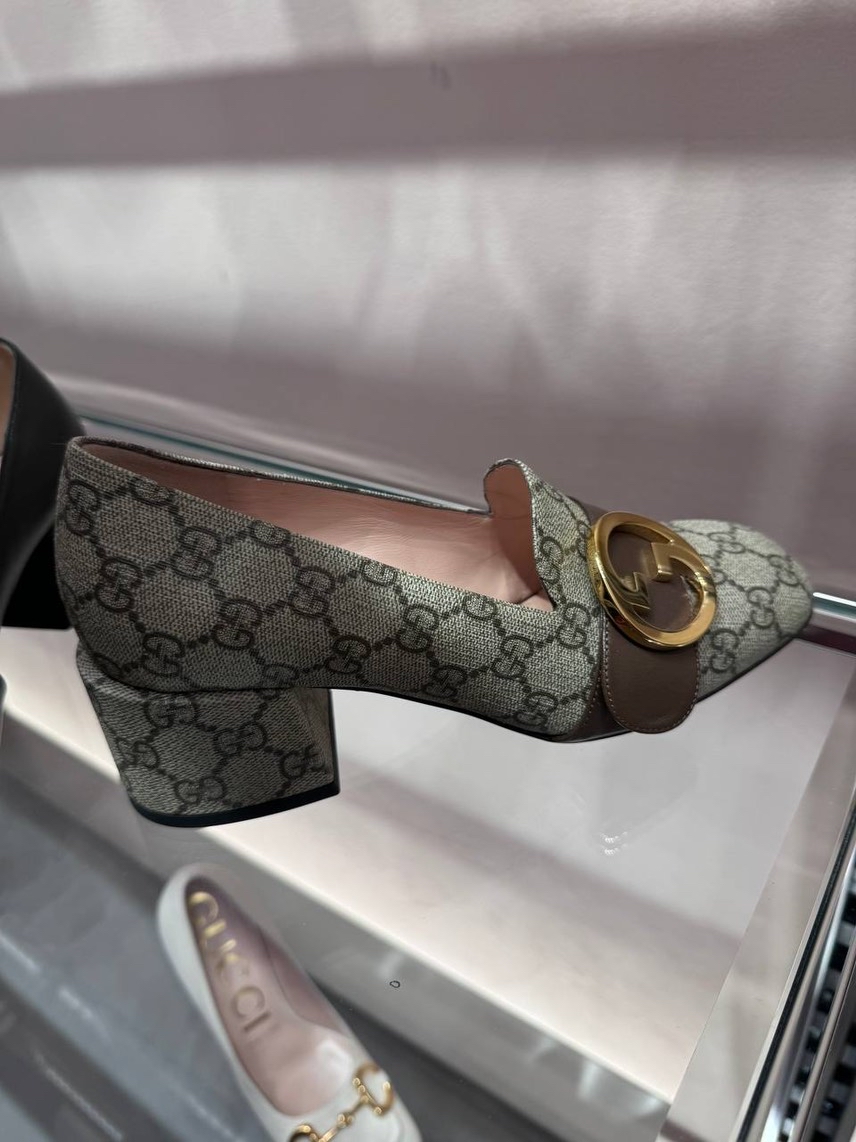 GUCCI Loafers side view - Women's luxury Shoes