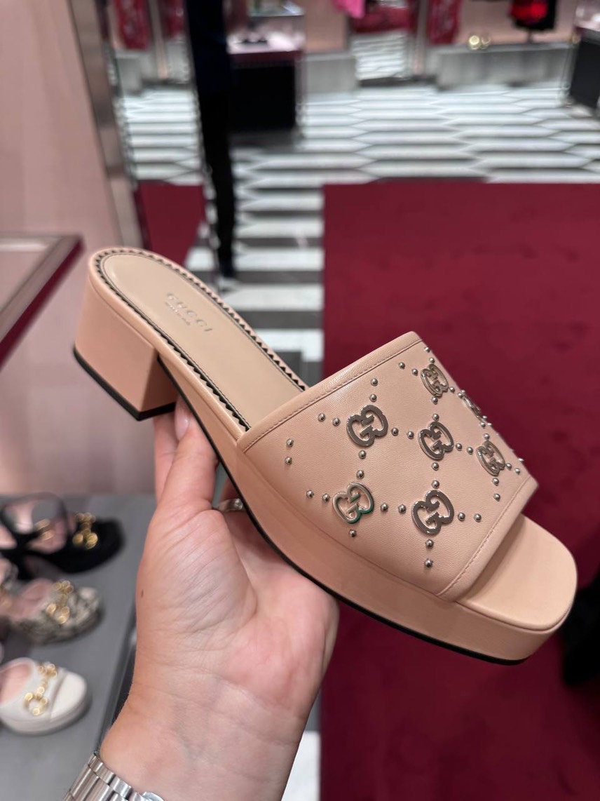 GUCCI Sandals front view - Women's luxury Shoes