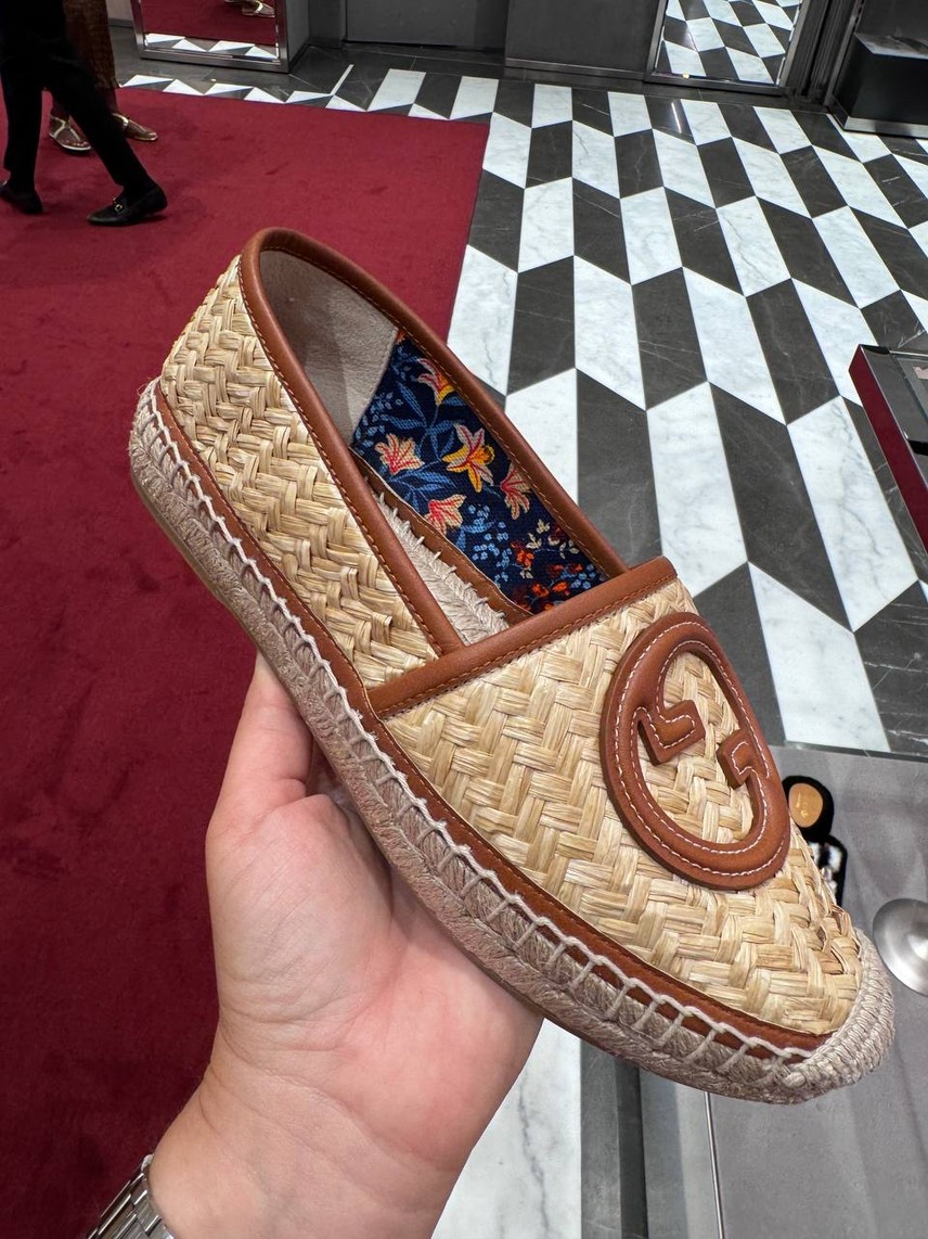 GUCCI Espadrilles front view - Women's luxury Shoes