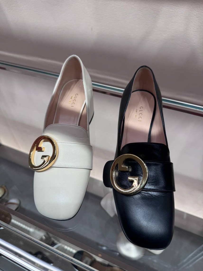 GUCCI Loafers side view - Women's luxury Shoes