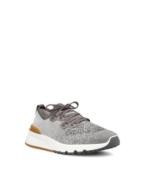 BRUNELLO CUCINELLI Sneakers side view - Men's luxury Shoes