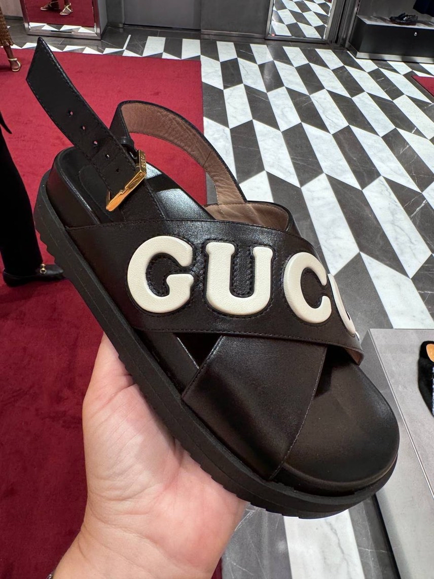 GUCCI Sandals front view - Women's luxury Shoes