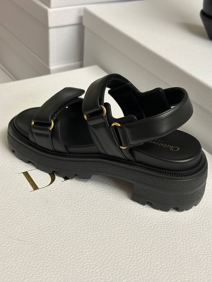 DIOR Sandals side view - Women's luxury Shoes