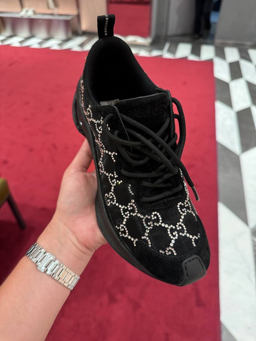 GUCCI Sneakers side view - Women's luxury Shoes