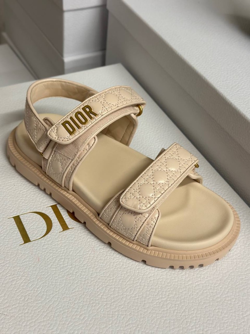 DIOR Sandals front view - Women's luxury Shoes
