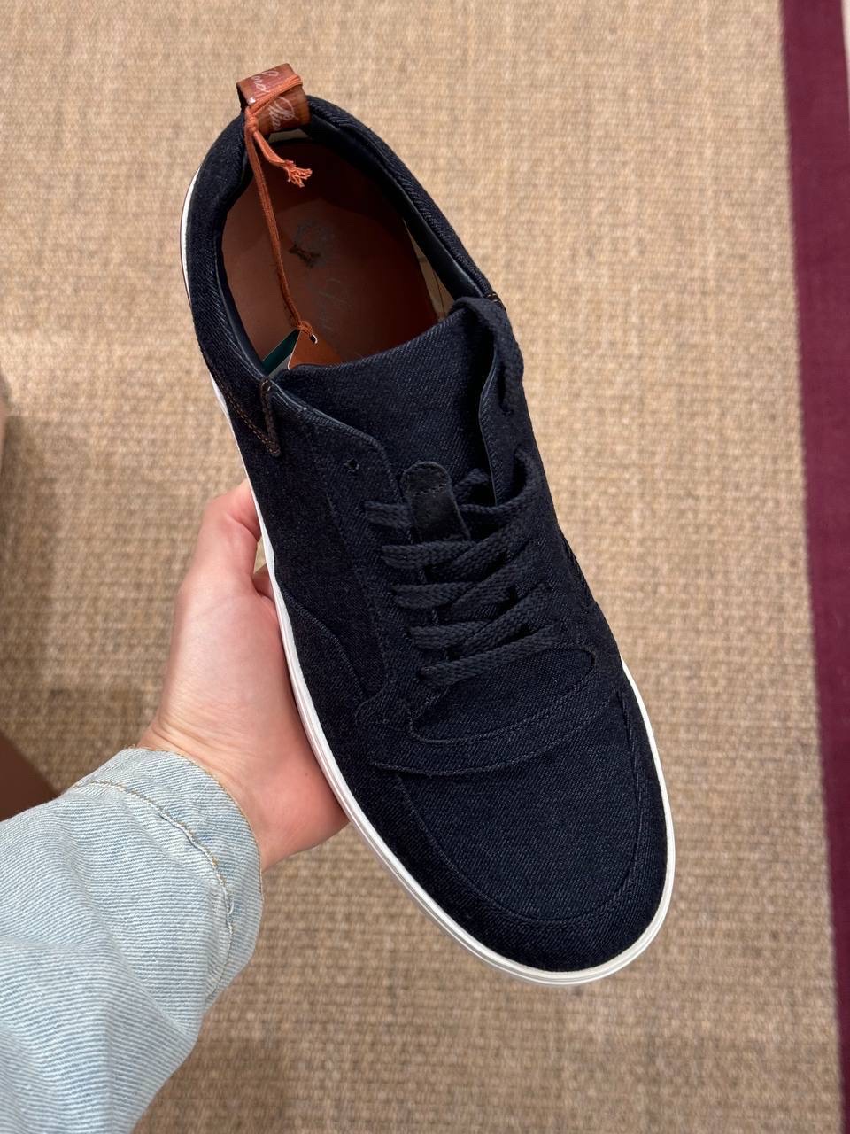 LORO PIANA Sneakers side view - Men's luxury Shoes