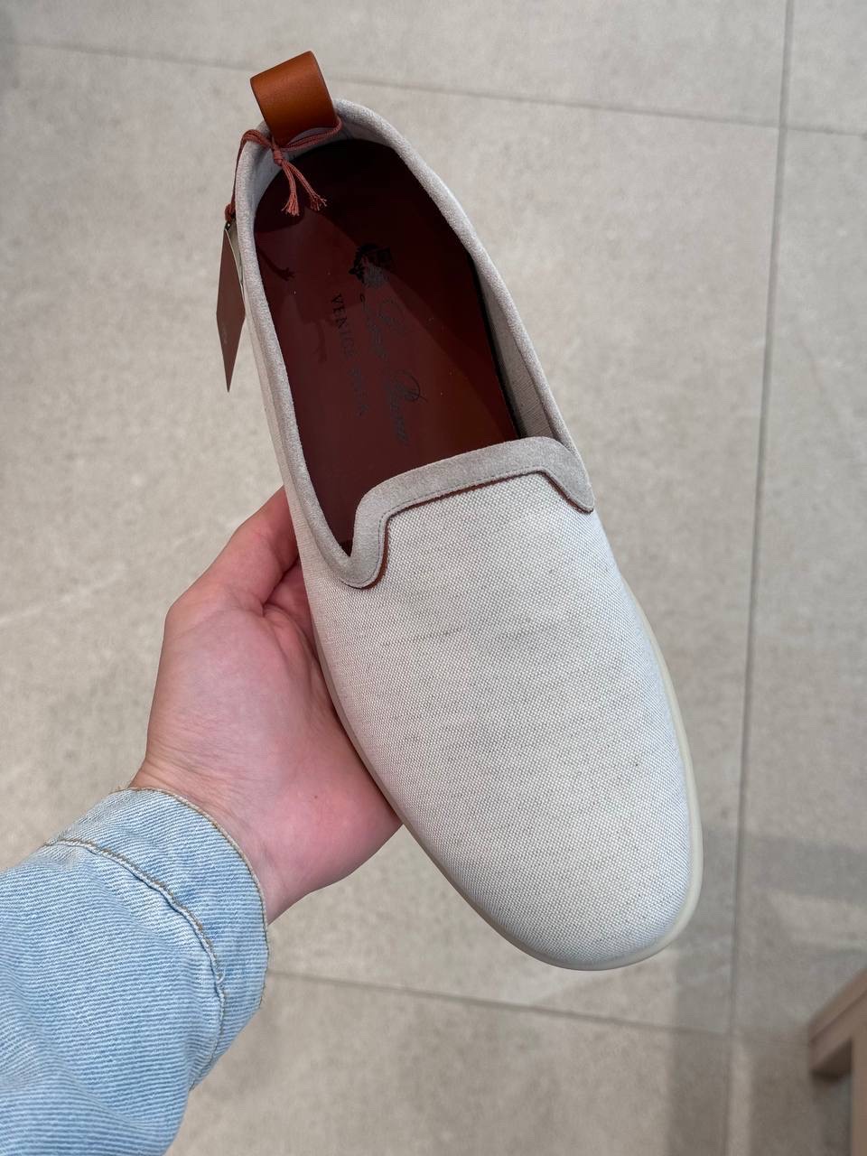LORO PIANA Moccasins side view - Men's luxury Shoes
