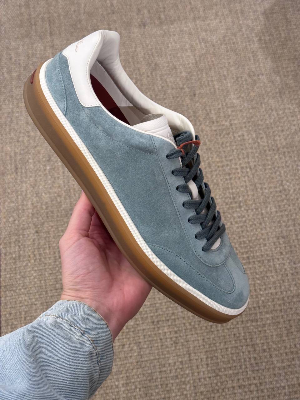 LORO PIANA Sneakers front view - Men's luxury Shoes