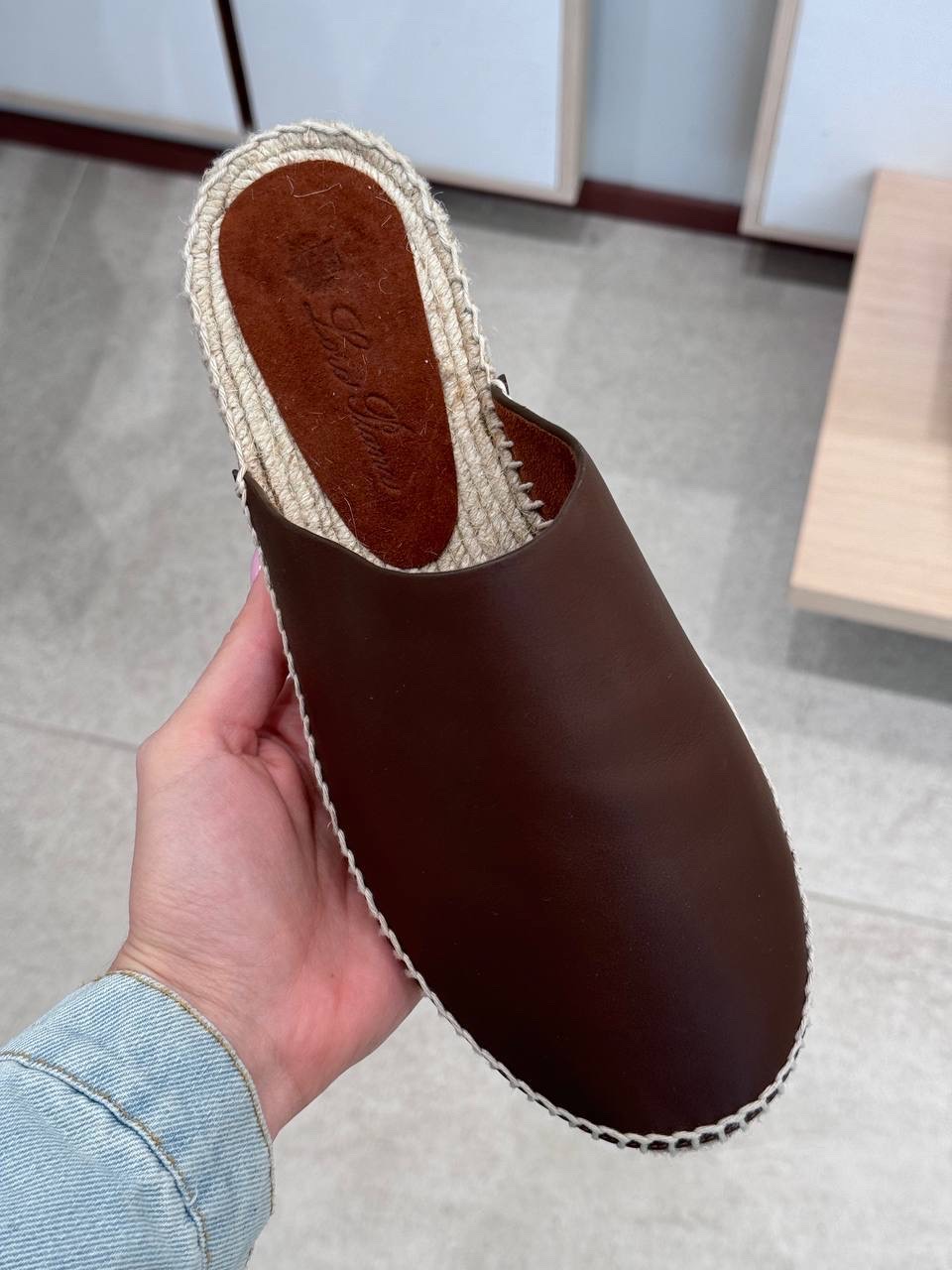 LORO PIANA Mules side view - Men's luxury Shoes