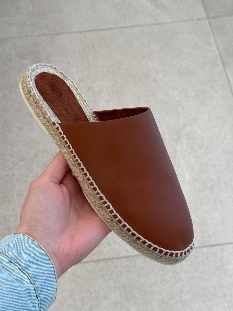 LORO PIANA Mules front view - Men's luxury Shoes