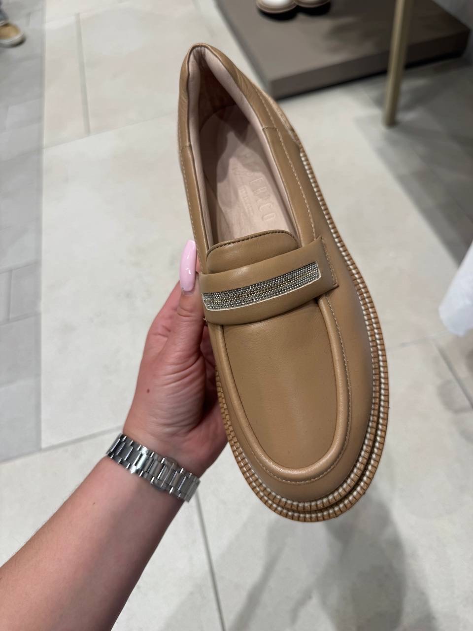 PESERICO Loafers side view - Women's luxury Shoes