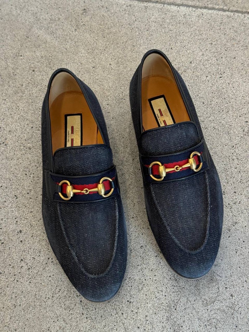 GUCCI Moccasins side view - Men's luxury Shoes