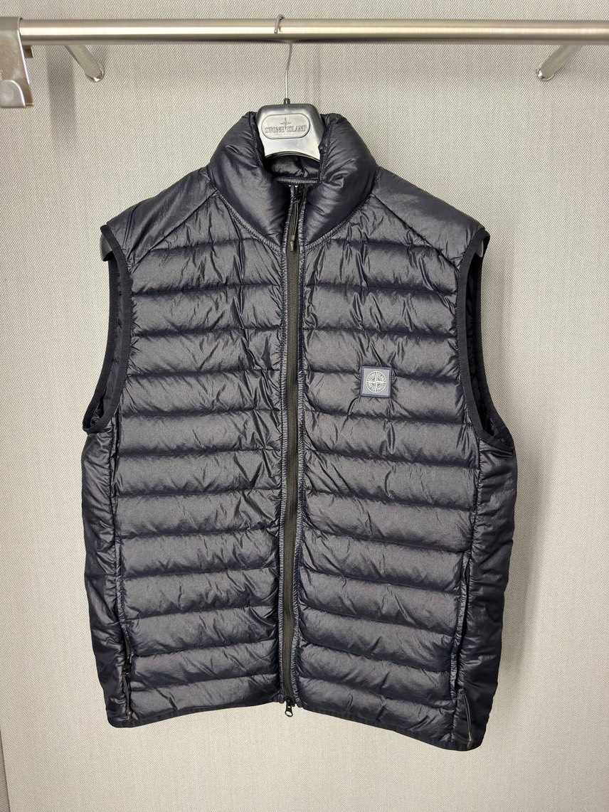 STONE ISLAND Gilets front view - Men's luxury Clothes
