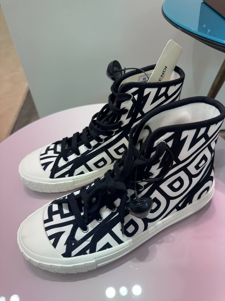 FENDI Sneakers side view - Women's luxury Shoes