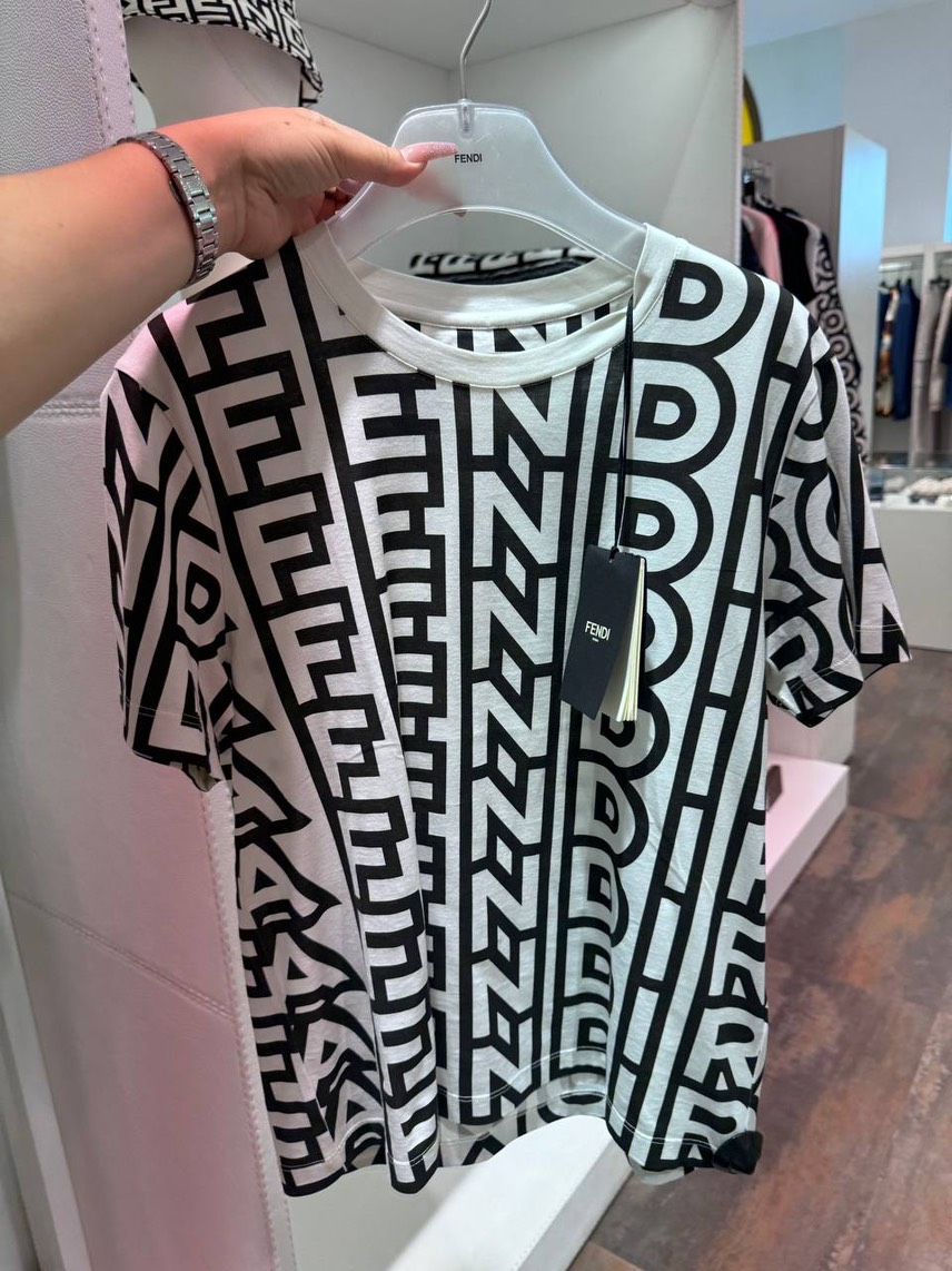 FENDI T-shirt and Polo front view - Women's luxury Clothes