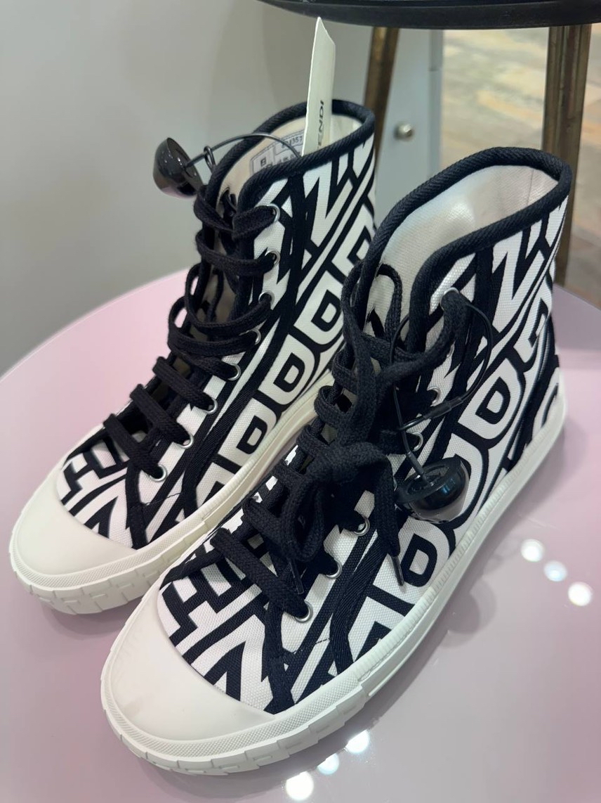 FENDI Sneakers side view - Women's luxury Shoes