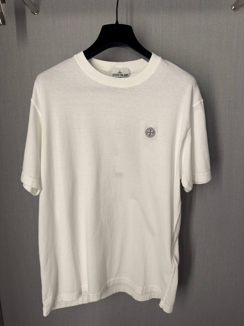 STONE ISLAND T-shirt and Polo front view - Men's luxury Clothes