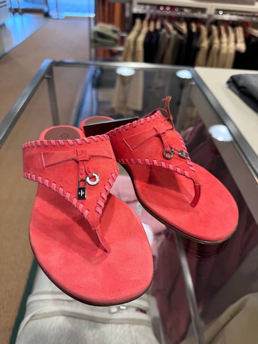 LORO PIANA Slides side view - Women's luxury Shoes