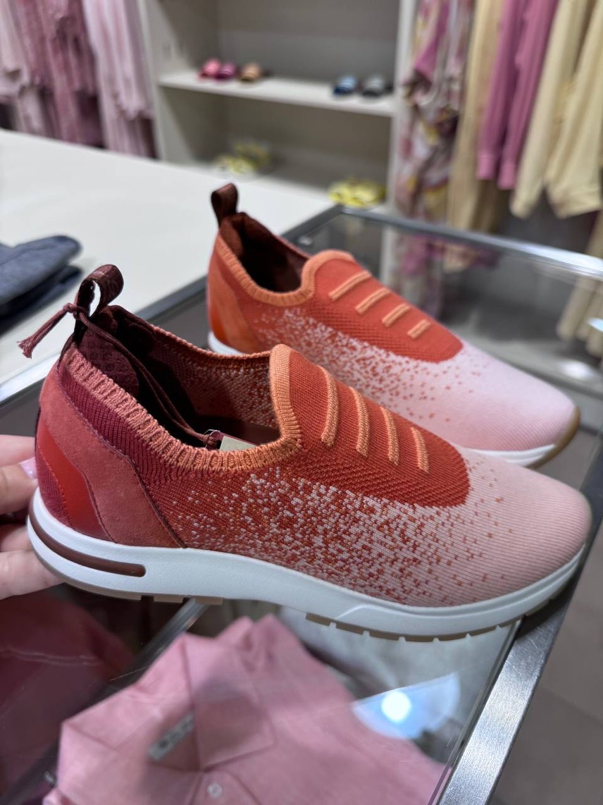 LORO PIANA Sneakers front view - Women's luxury Shoes