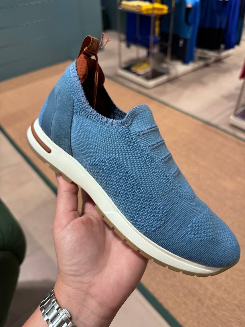 LORO PIANA Sneakers side view - Women's luxury Shoes
