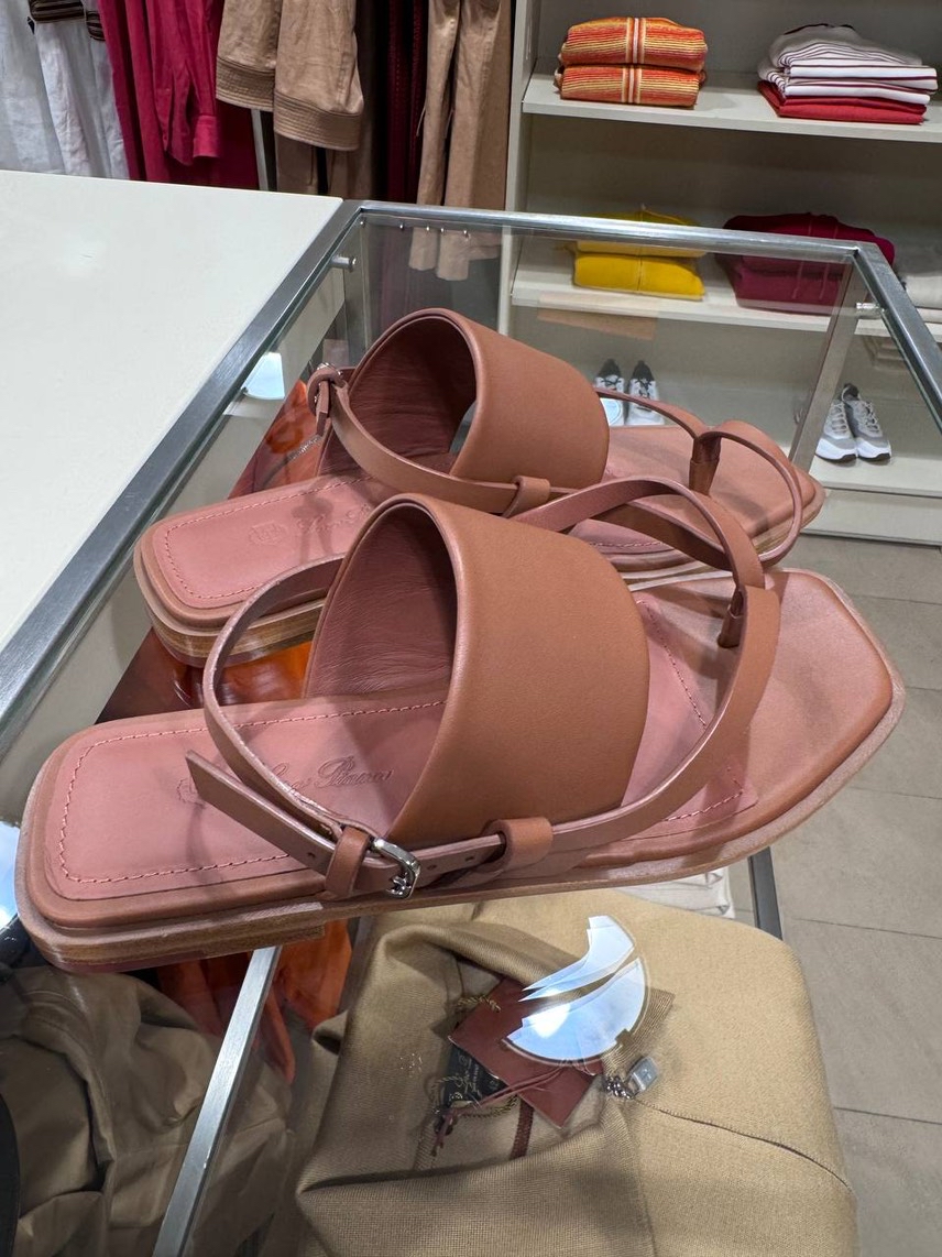 LORO PIANA Sandals front view - Women's luxury Shoes