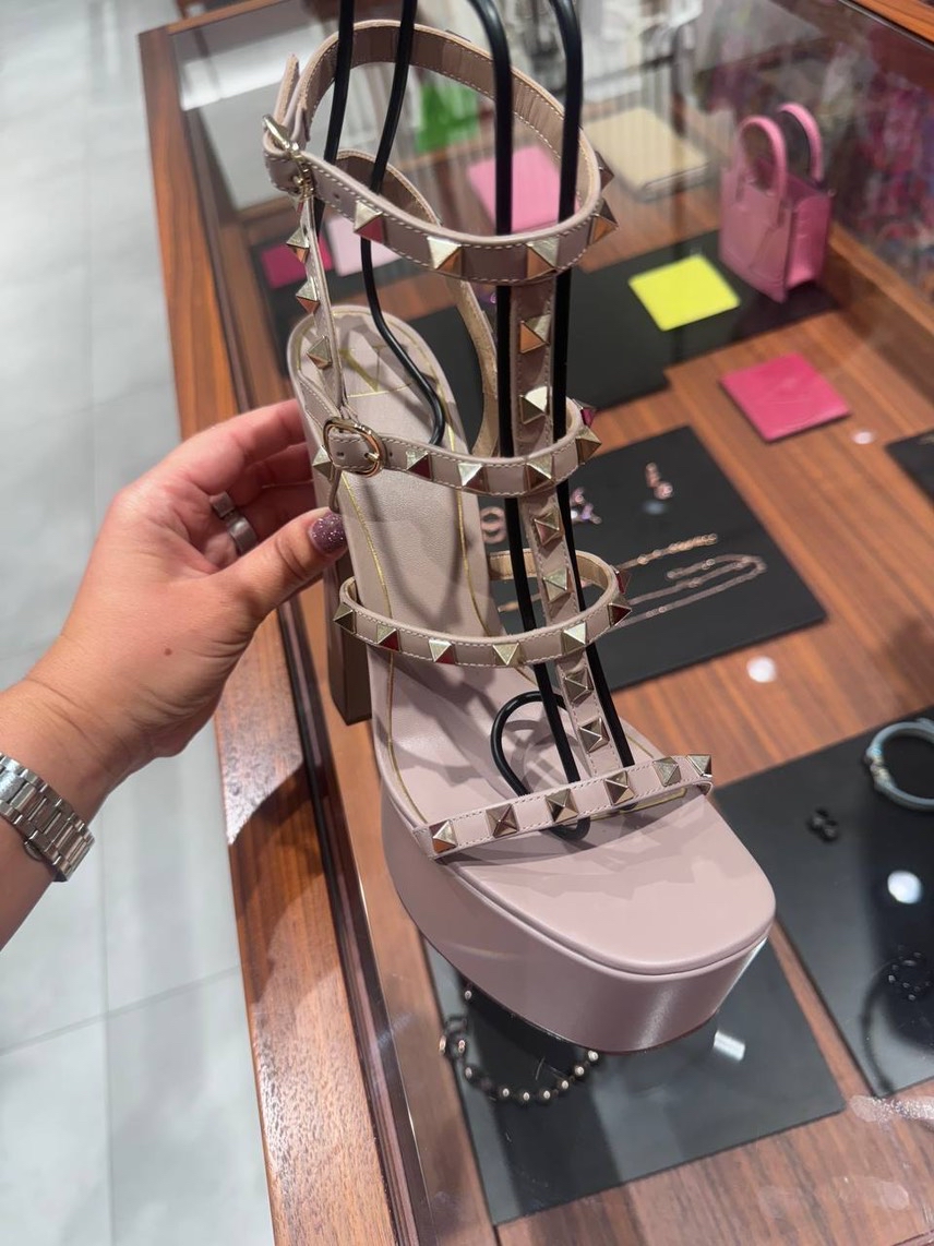 VALENTINO GARAVANI Sandals side view - Women's luxury Shoes