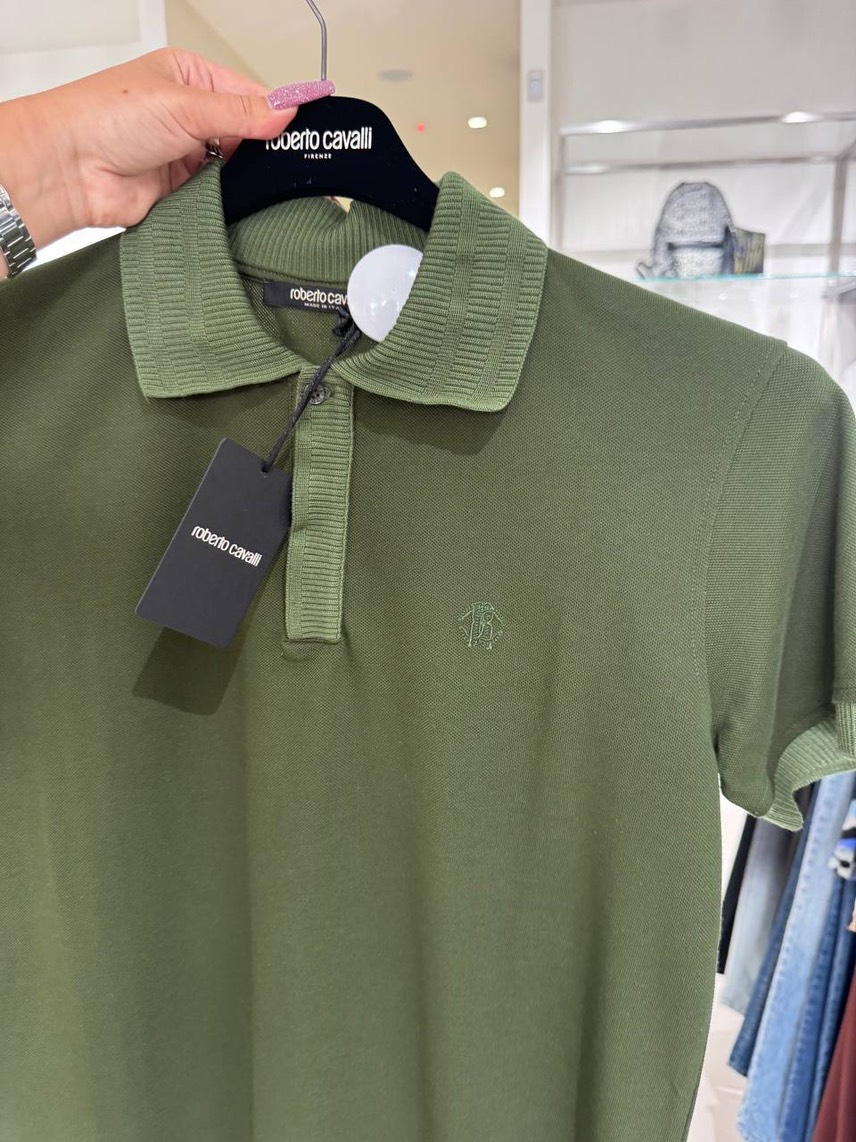 ROBERTO CAVALLI T-shirt and Polo side view - Men's luxury Clothes