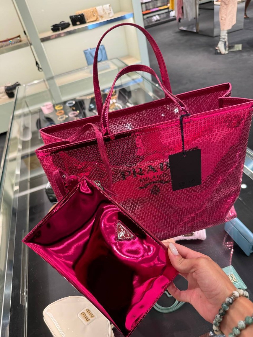 PRADA Totes side view - Women's luxury Bags