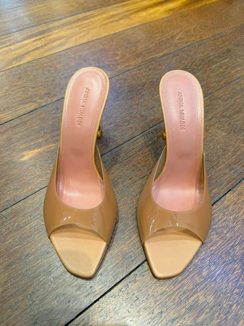 AMINA MUADDI Sandals side view - Women's luxury Shoes
