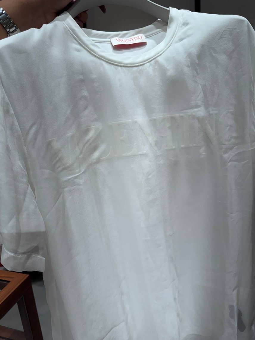 VALENTINO GARAVANI T-shirt and Polo side view - Women's luxury Clothes