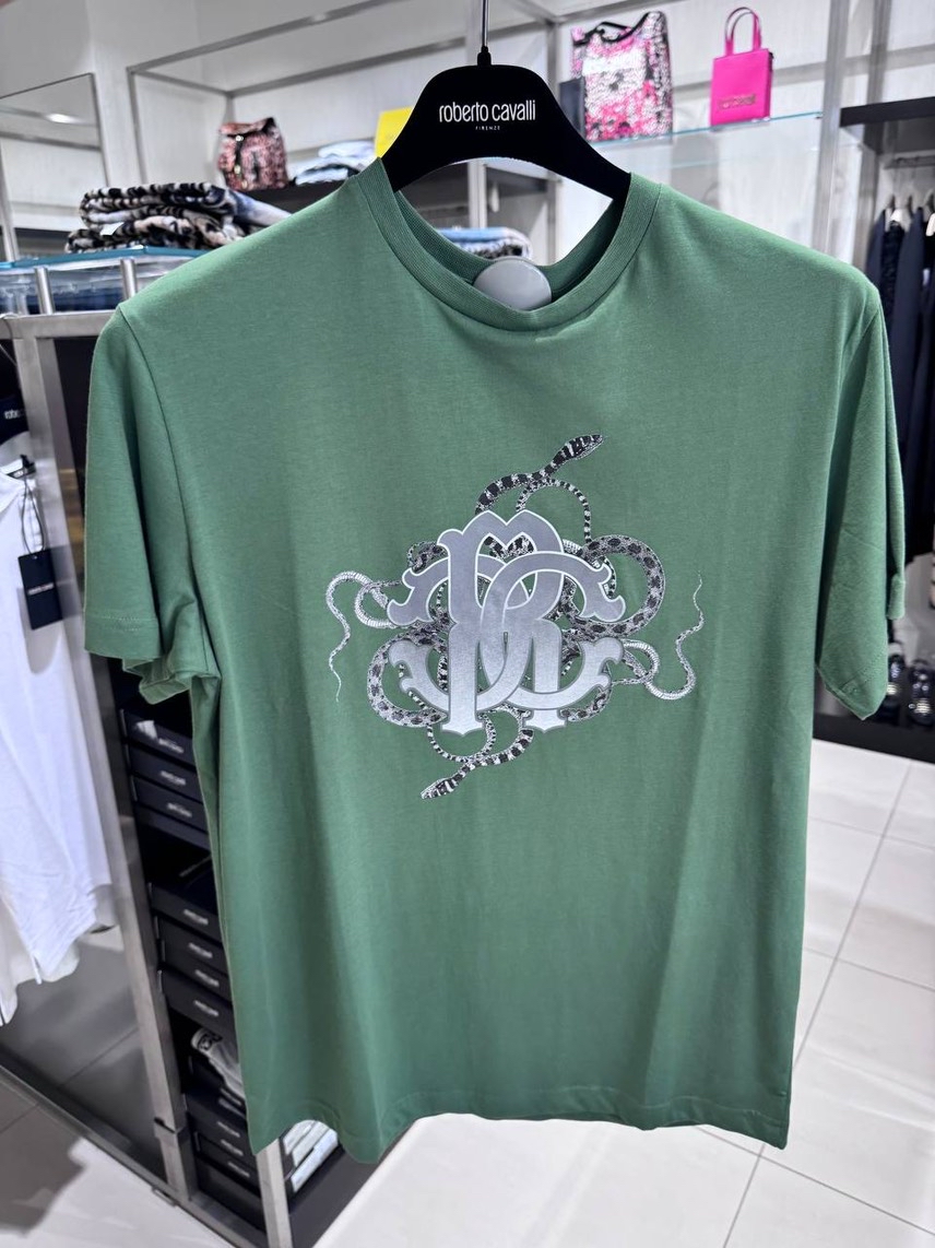 ROBERTO CAVALLI T-shirt and Polo side view - Men's luxury Clothes