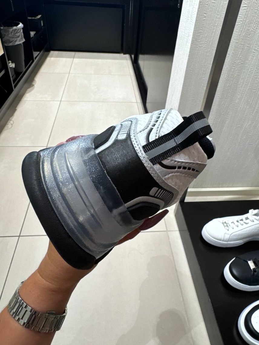 ROBERTO CAVALLI Sneakers side view - Men's luxury Shoes