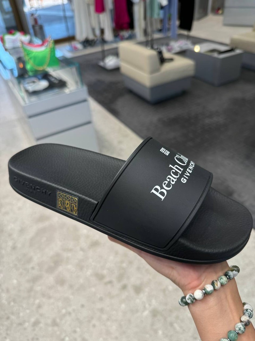 GIVENCHY Slides side view - Men's luxury Shoes