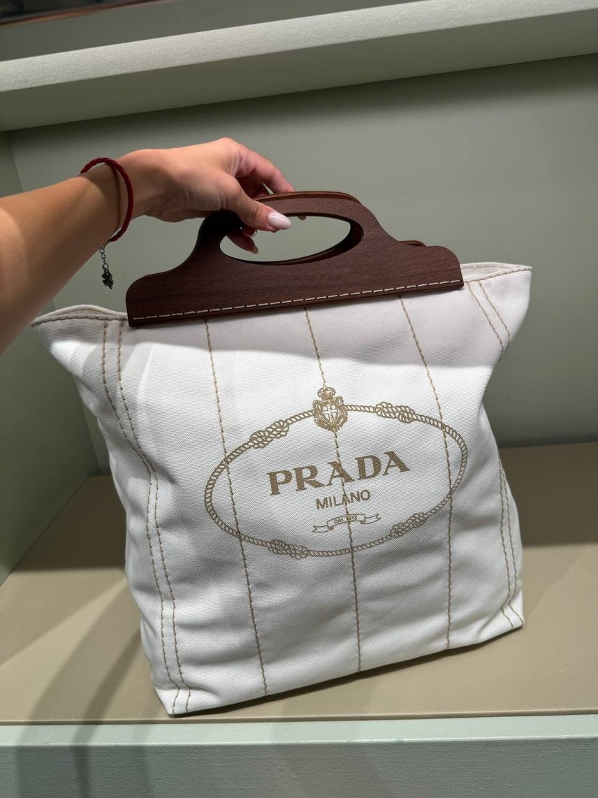 PRADA Totes side view - Women's luxury Bags