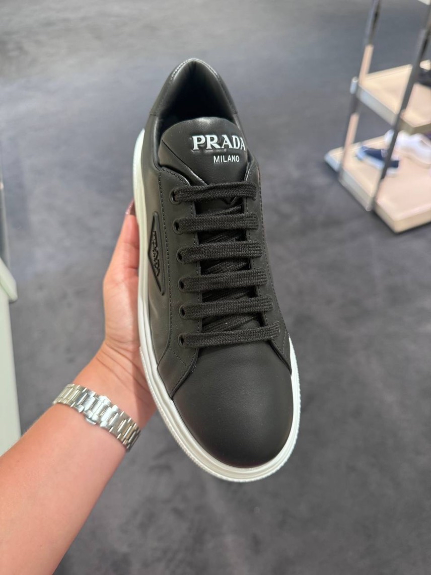 PRADA Sneakers side view - Women's luxury Shoes