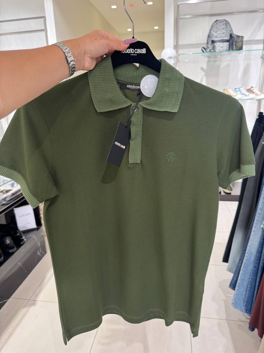 ROBERTO CAVALLI T-shirt and Polo front view - Men's luxury Clothes