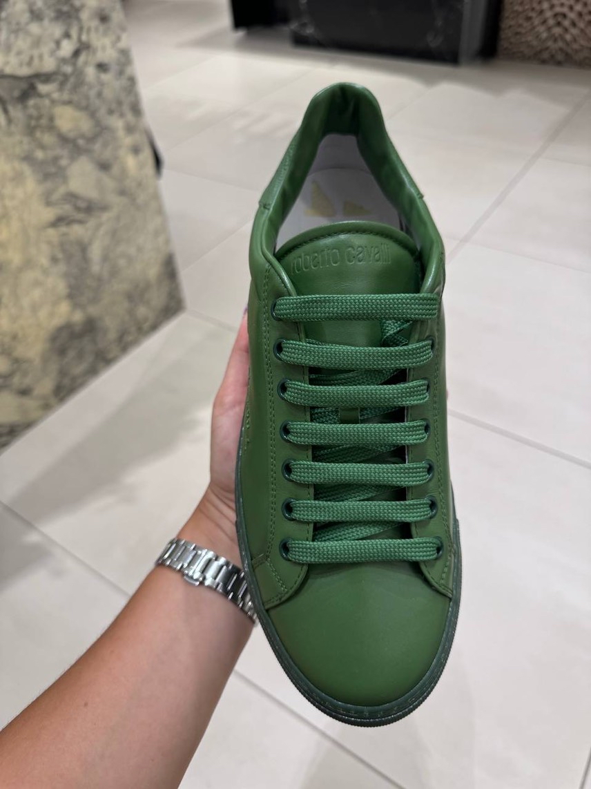 ROBERTO CAVALLI Sneakers side view - Men's luxury Shoes