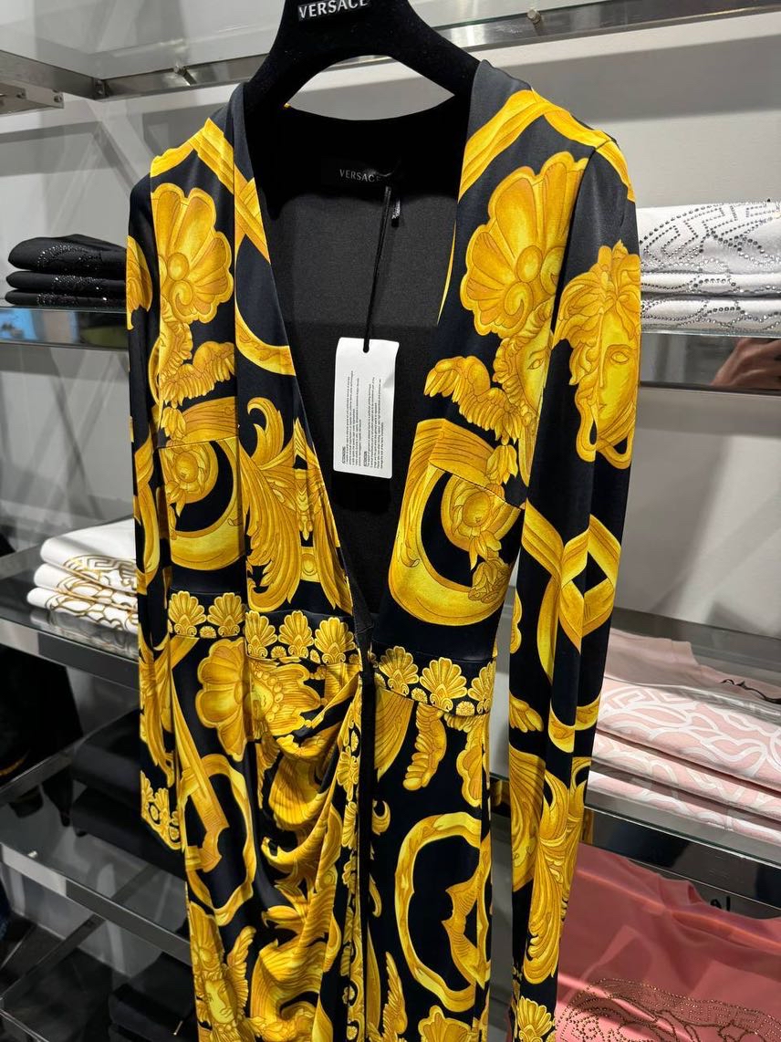 VERSACE Dresses side view - Women's luxury Clothes