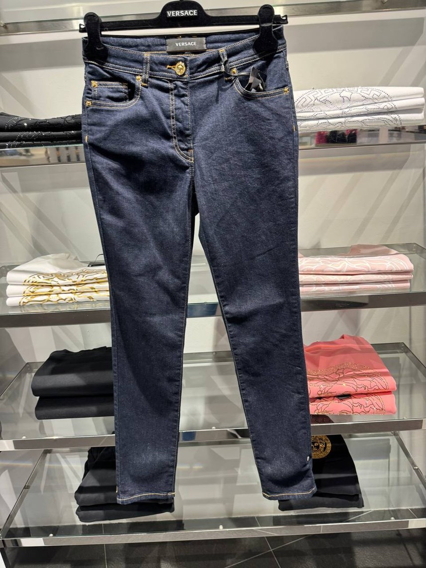 VERSACE Denim front view - Women's luxury Clothes