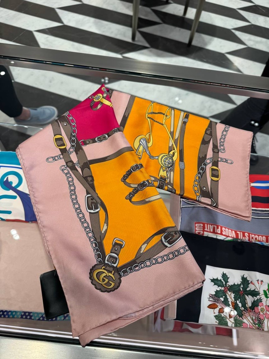 GUCCI Scarves side view - Women's luxury Accessories