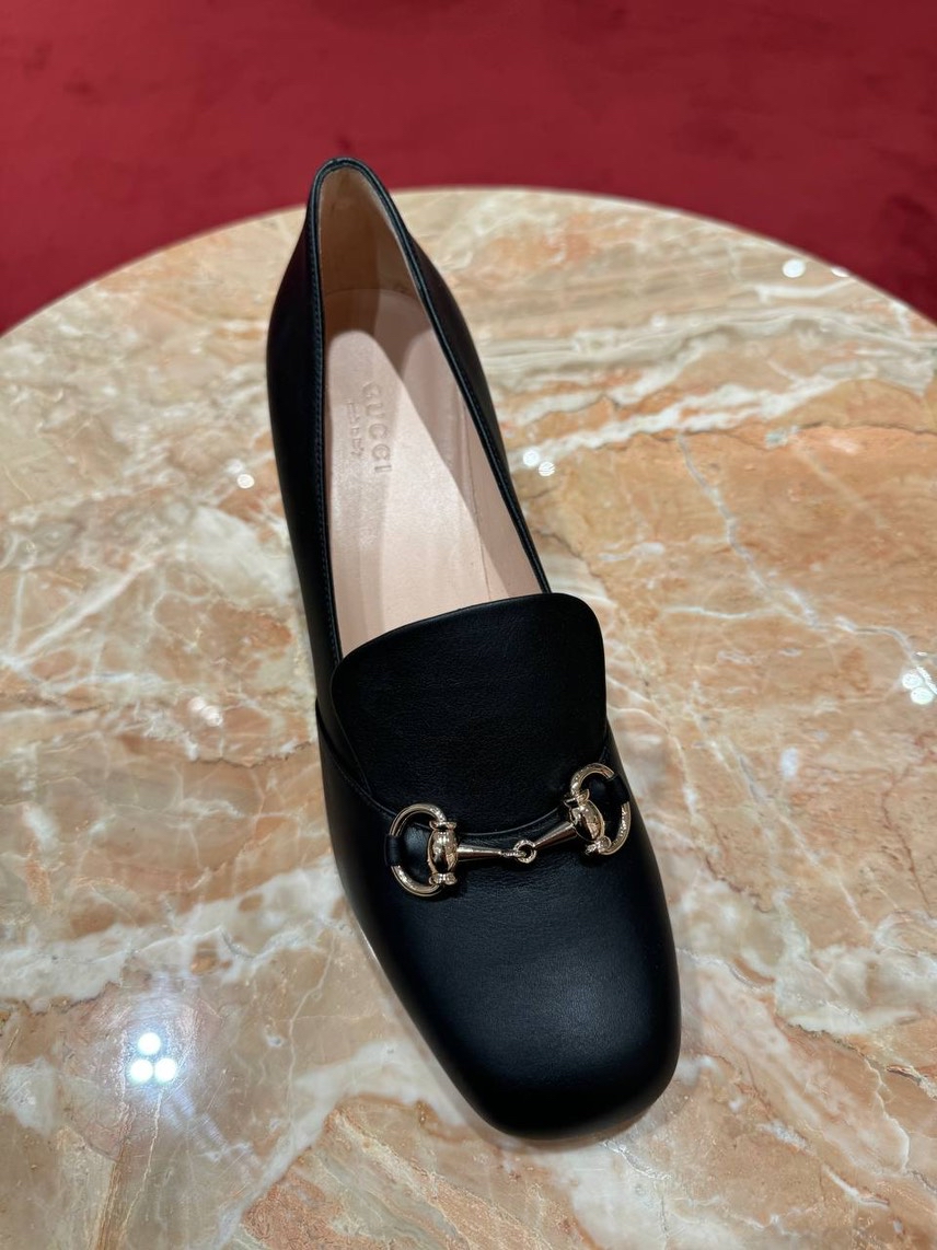 GUCCI Loafers side view - Women's luxury Shoes