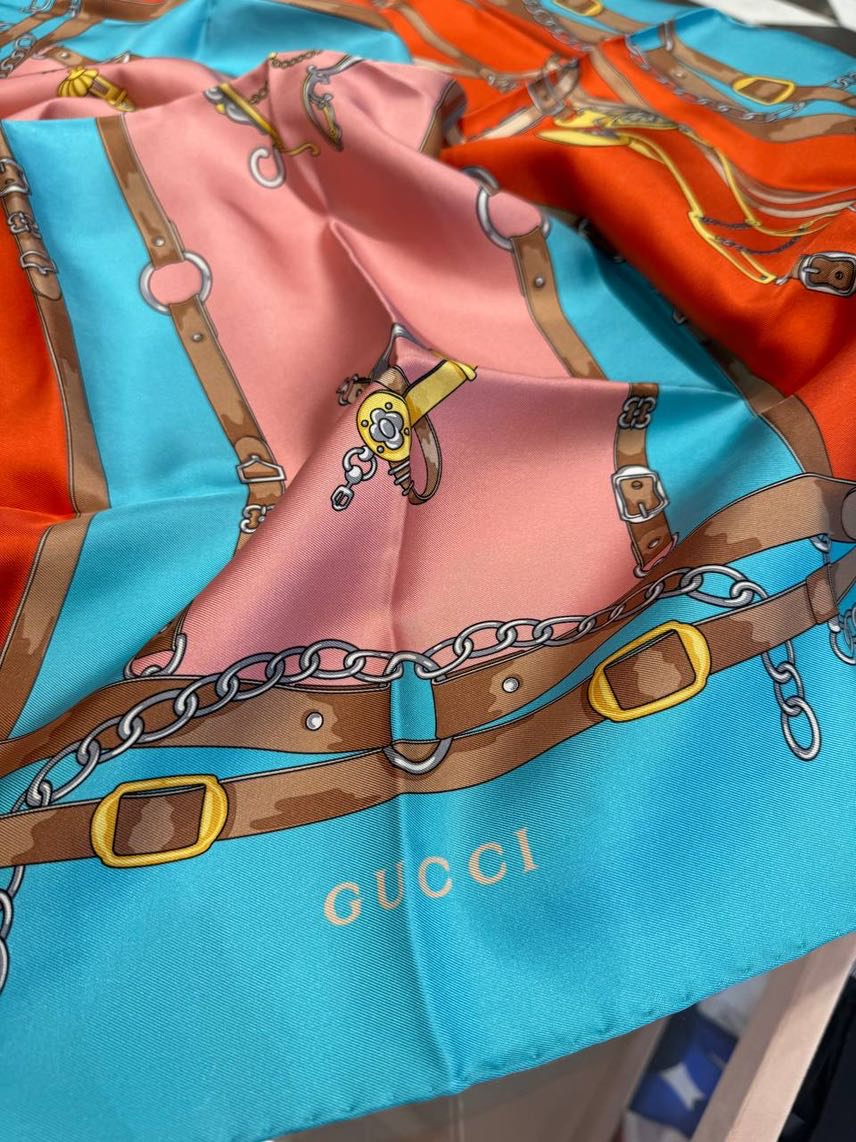 GUCCI Scarves side view - Women's luxury Accessories