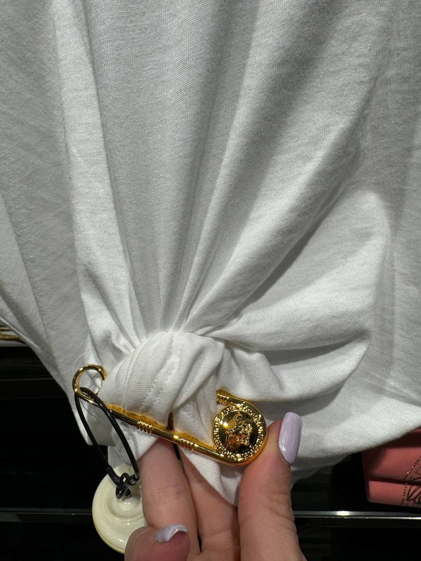 VERSACE T-shirt and Polo side view - Women's luxury Clothes