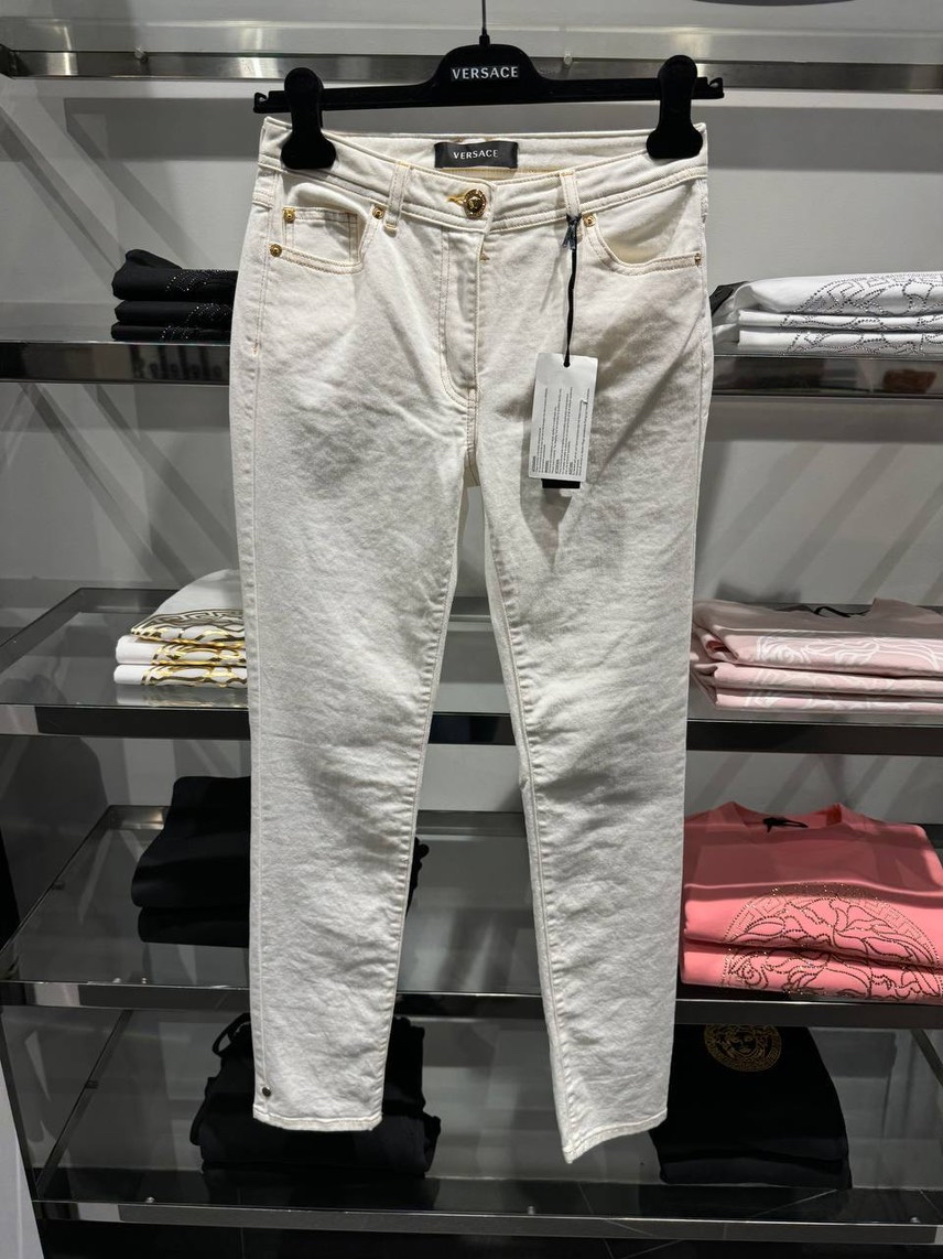 VERSACE Denim front view - Women's luxury Clothes